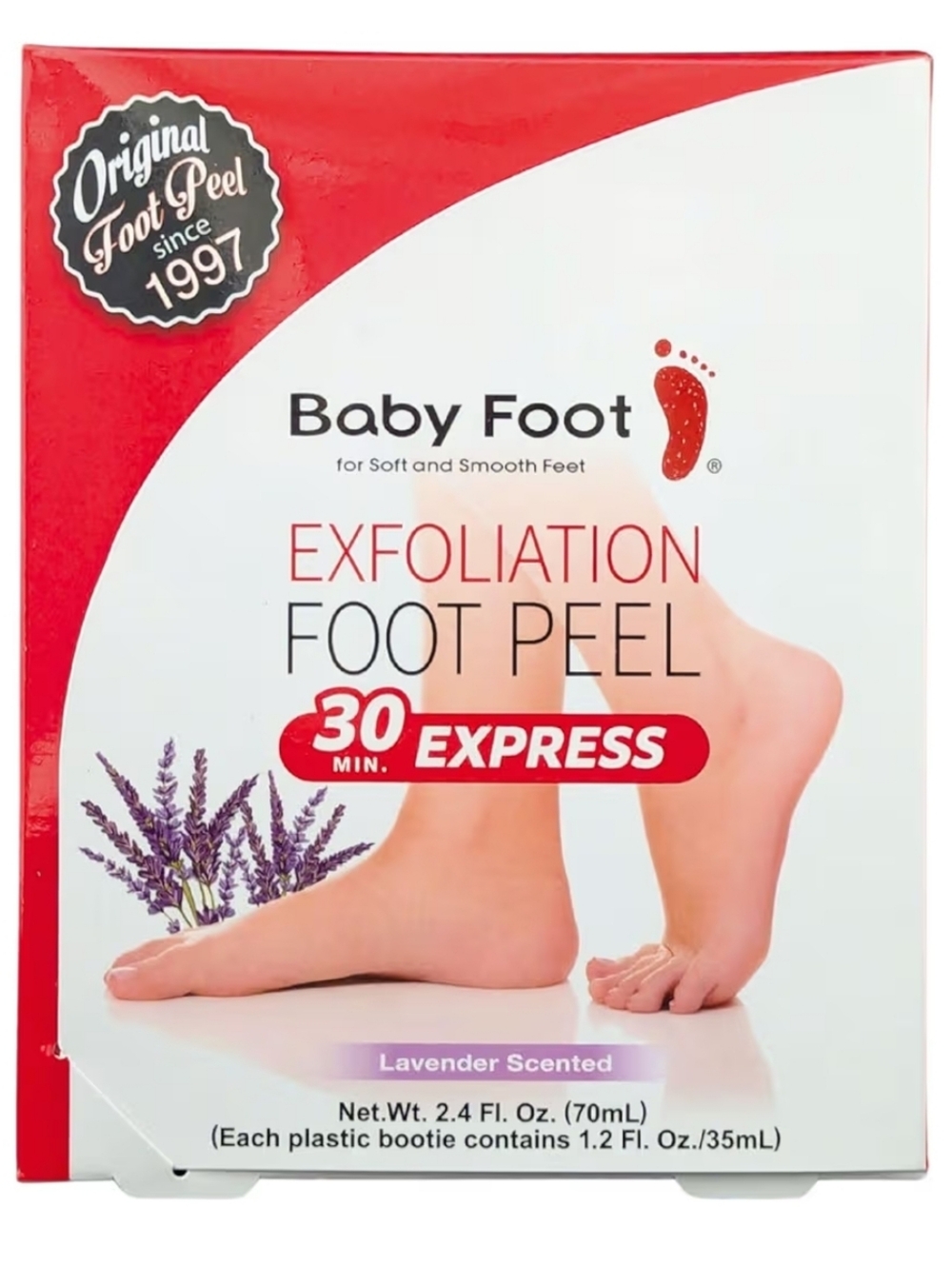 Lavender Exfoliation Foot Peel - 30 Minute Express